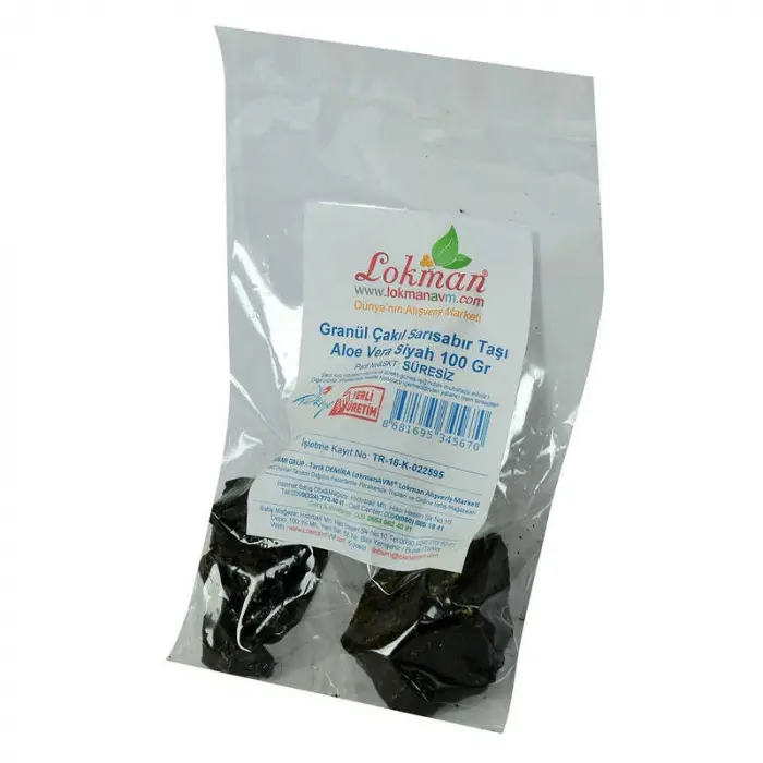 Sarı Sabır Taşı e Vera 100 Gr Paket