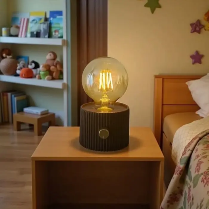Şarjlı Dekoratif Masa Lambası - Kademesiz Dimmer - Type-C Bağlantılı