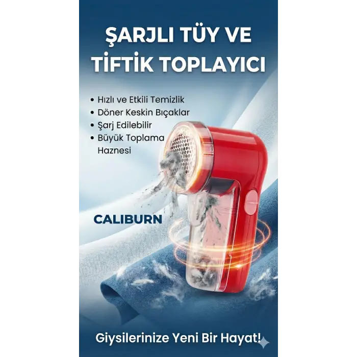 Şarjlı Kazak Tüy Toplama Makinesi
