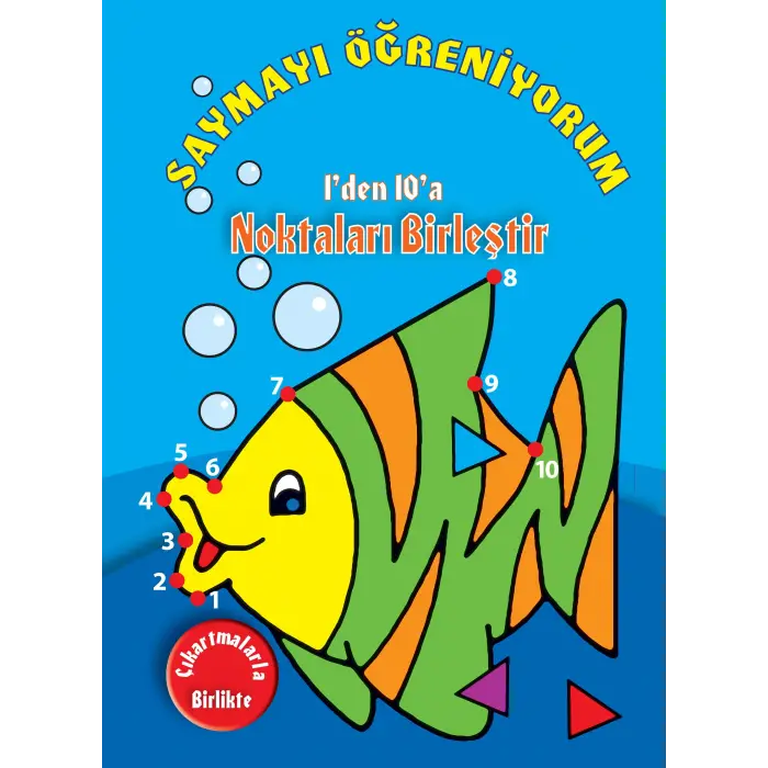 Saymayı Öğreniyorum 1den 10a Noktaları Birleştir