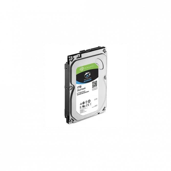 SEAGATE SKYHAWK, ST1000VX005, 3.5", 1TB, 64Mb, 5900Rpm, Güvenlik, HDD