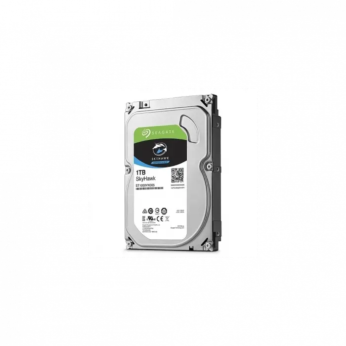 SEAGATE SKYHAWK, ST1000VX005, 3.5", 1TB, 64Mb, 5900Rpm, Güvenlik, HDD
