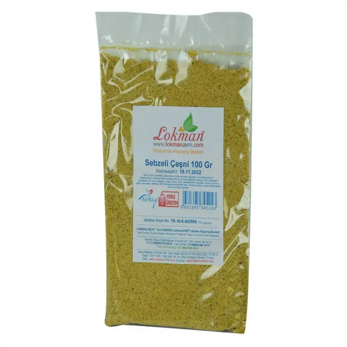 Sebzeli Çeşni Karışık Magi Baharatı 100 Gr Paket