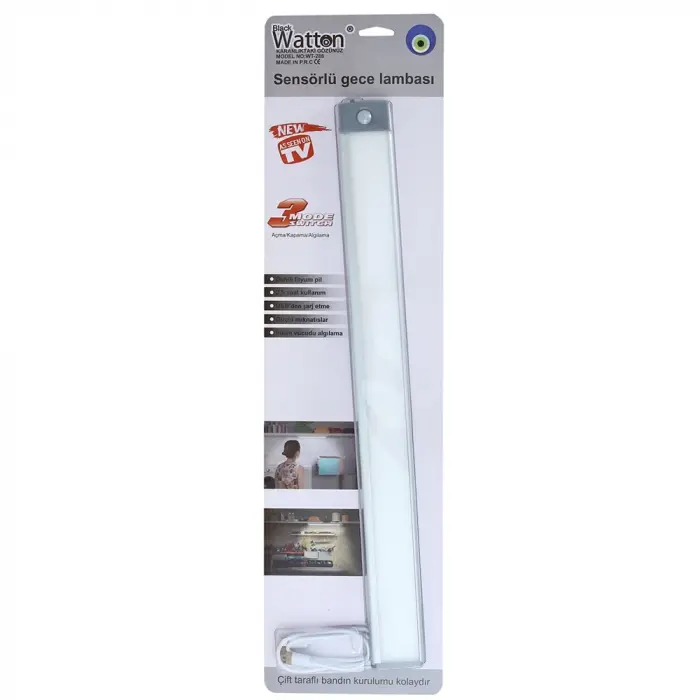 Sensörlü Şarjlı Dolap Lambası Wt-288
