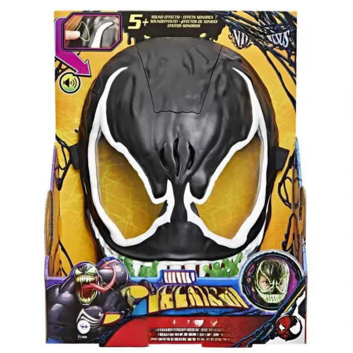 Sesli Karanlıkta Parlayan Venom Maske