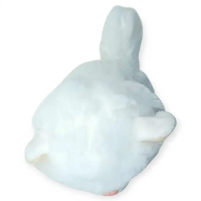 Sesli Peluş Kedi Van Kedisi 25 cm - Beyaz - 1 ADET