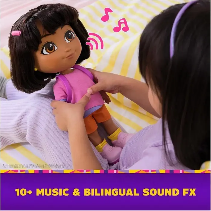 Sesli ve Işıklı Dora Bebeği