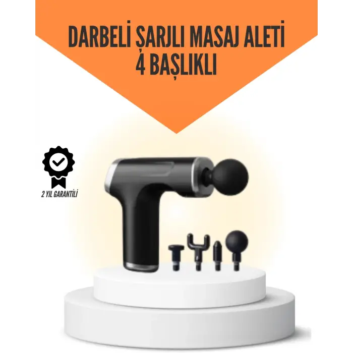 Sessiz Çalışan Taşınabilir Kas Masaj Aleti