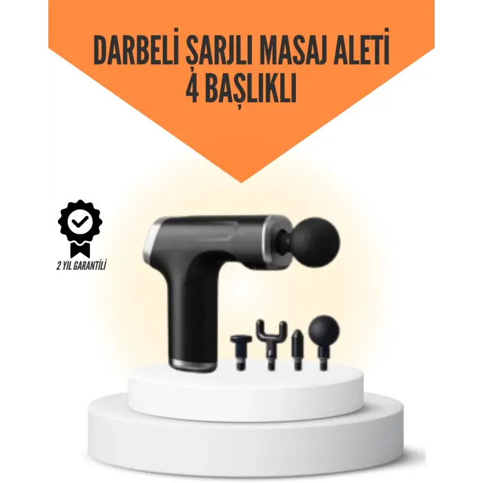 Sessiz Çalışan Taşınabilir Kas Masaj Aleti