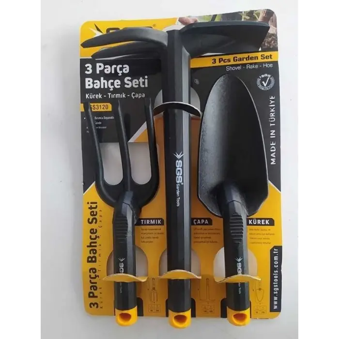 SGS 3120 Plastik Bahçe Seti 3 Parça