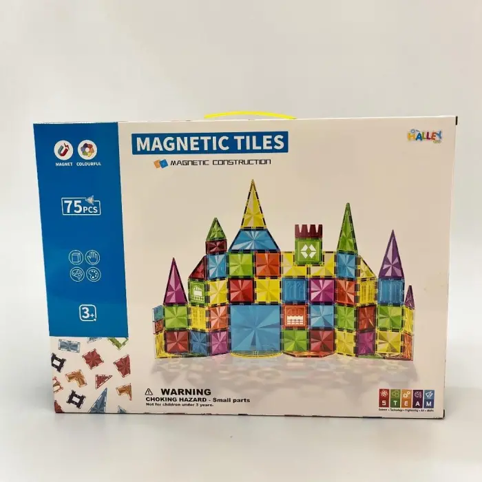 SH40764 75 PARÇA YILDIZ ELMAS RENKLİ PENC.MAGN