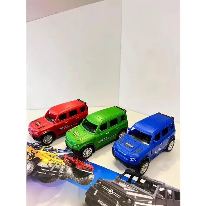 SH40932 SÜRTMELİ ARABA JİP PLASTİK-ZRV