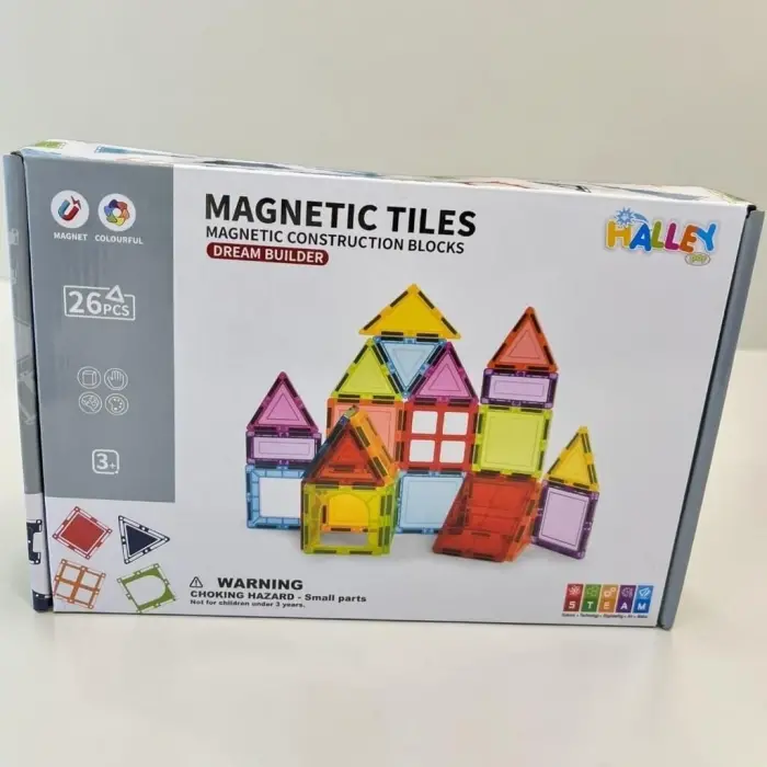 SH59696 26 PARÇA MAGNET STAND SERİ RENKLİ BLOK-ZRV