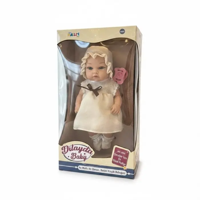 SH59994 32 CM TAM VİNİL BEBEK EMZİKLİ-ZRV