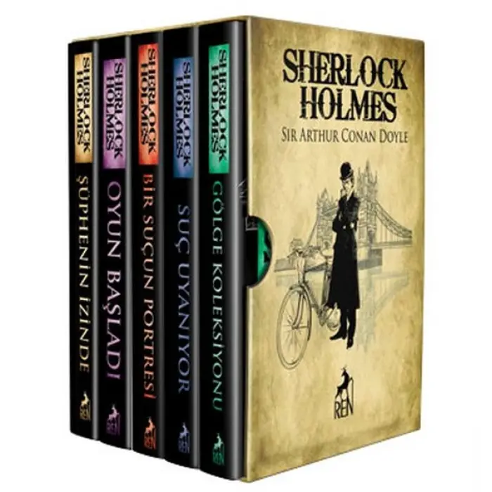 Sherlk Holmes - Bütün Hikayeler (5 lık Kutulu Set)