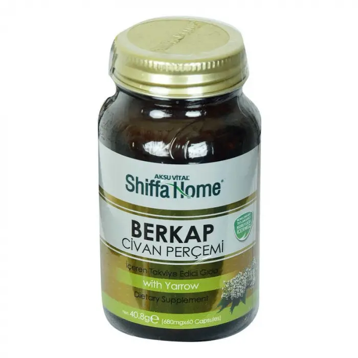 Shiffa Home Berkap Civan Perçemi Diyet Takviyesi 680 Mg x 60
