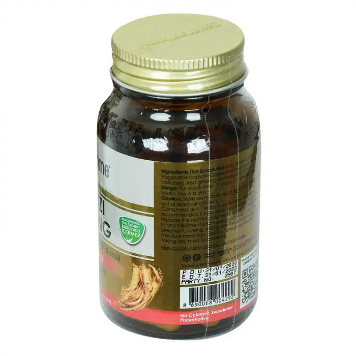 Shiffa Home Kırmızı Ginseng Diyet Takviyesi 850 Mg x 60