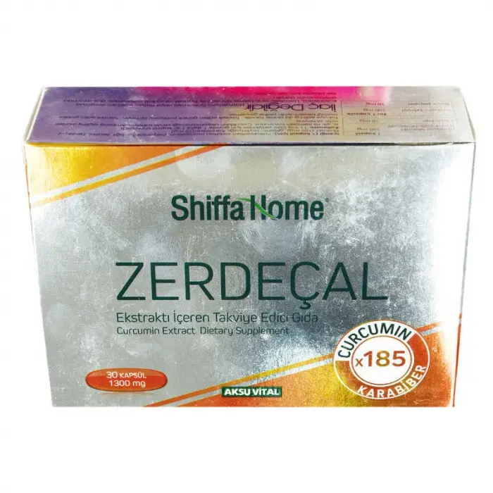 Shiffa Home Zerdeçal Ekstraktı Yumuşak 1300 Mg x 30