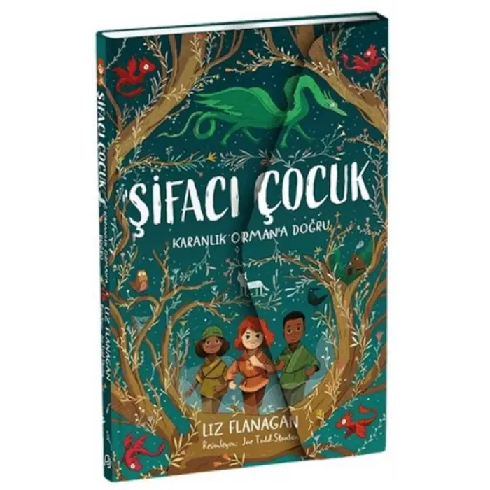 Şifacı Çuk 1 - Karanlık Ormana Doğru (3 Boyutlu Kapak)
