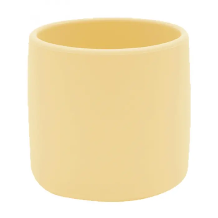 Silikon Mini Bardak Mellow Yellow