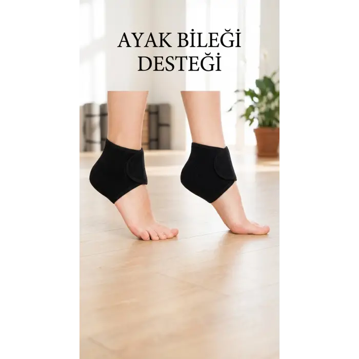 Silikon Tabanlı 2li Ortopedik Çorap Seti Topuk Dikeni ve Nasır Destekli