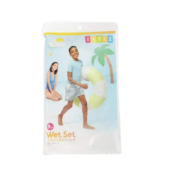 Simit Yeşil-Beyaz Coastal Cabana - 91 cm  - 1 ADET
