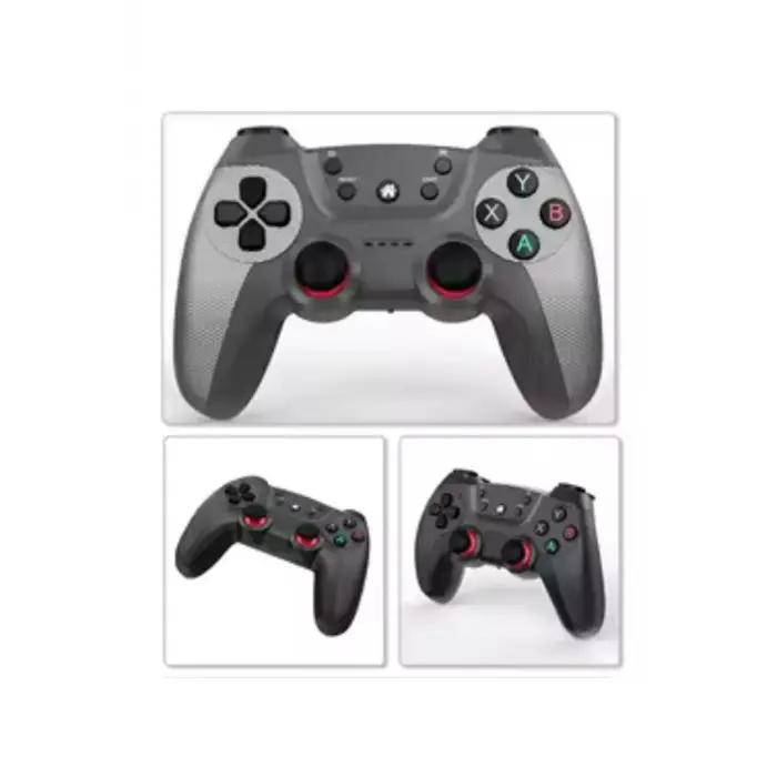 Siyah bluetooth bağlantılı kablosuz gamepad PC uyumlu garantisiz 1 adet - Elektronik