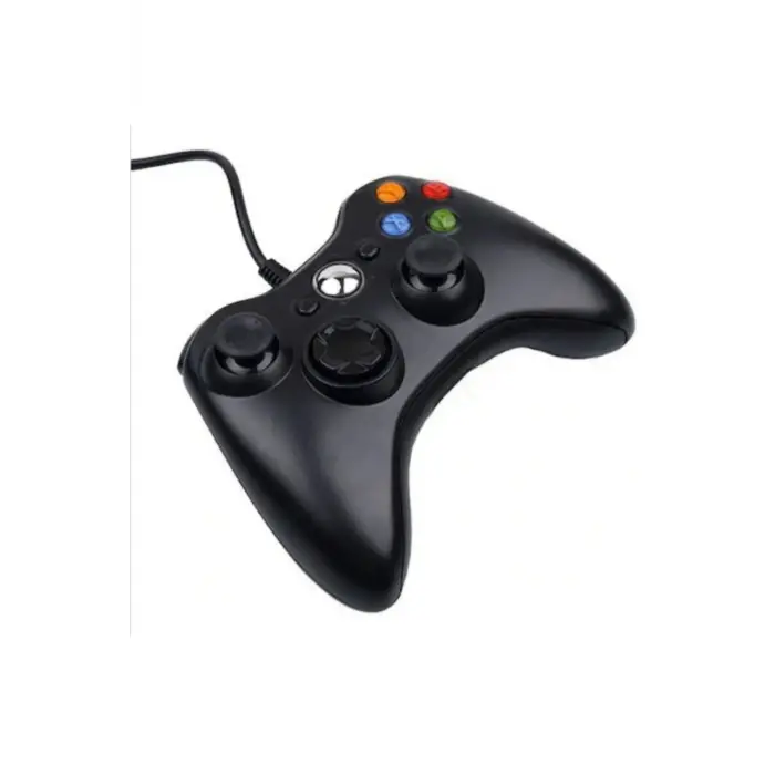 Siyah kablolu joystick PC uyumlu analog kol 1 yıl garantili Bluetooth yok - Elektronik