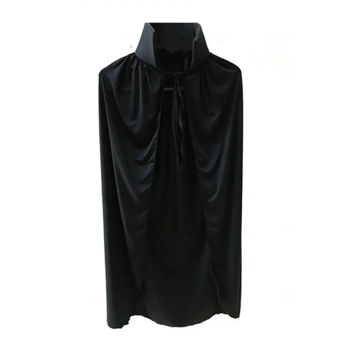 Sİyah Yakalı Pelerin - Vampir Pelerin - Dracula Pelerin 90 cm