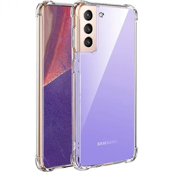 SM Galaxy S21 - S30 Anti-Drop Shockproof Darbe Emici Silikon Kılıf-(5775)