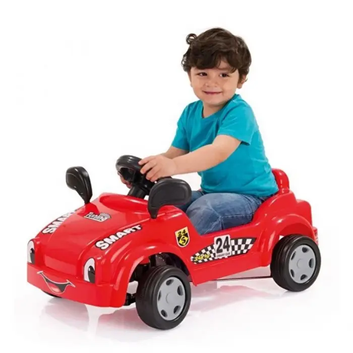 Smart Oto Pedallı Kırmızı Araba