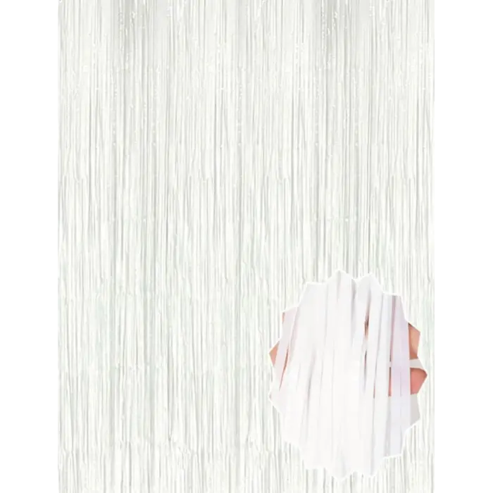 Soft Beyaz Renk Duvar ve Kapı Perdesi İthal 100x200 cm