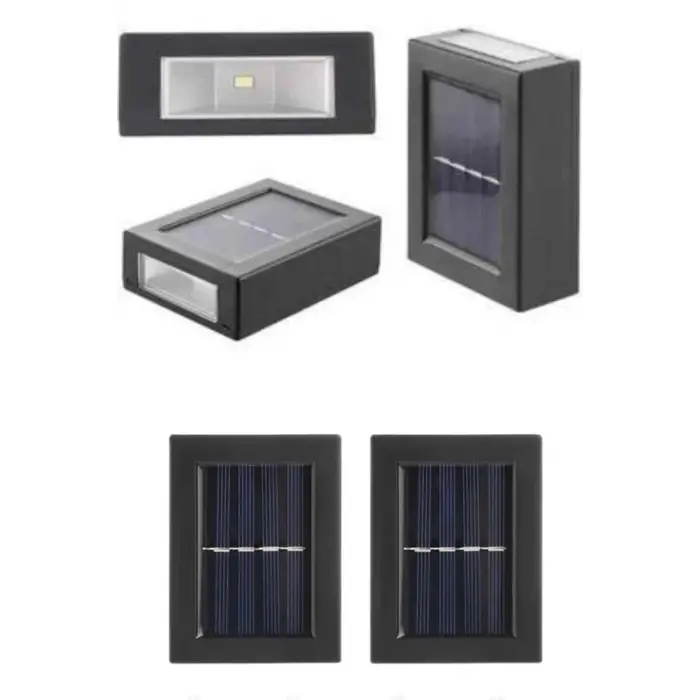 Solar Güneş Enerjili Çift Taraflı Duvar Lambası Çift Taraflı Duvar Lamba Güneş Enerjili