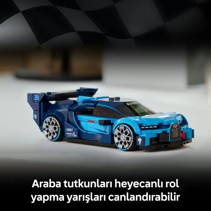 Speed Champions Bugatti Vision Gran Turismo Araba 77253