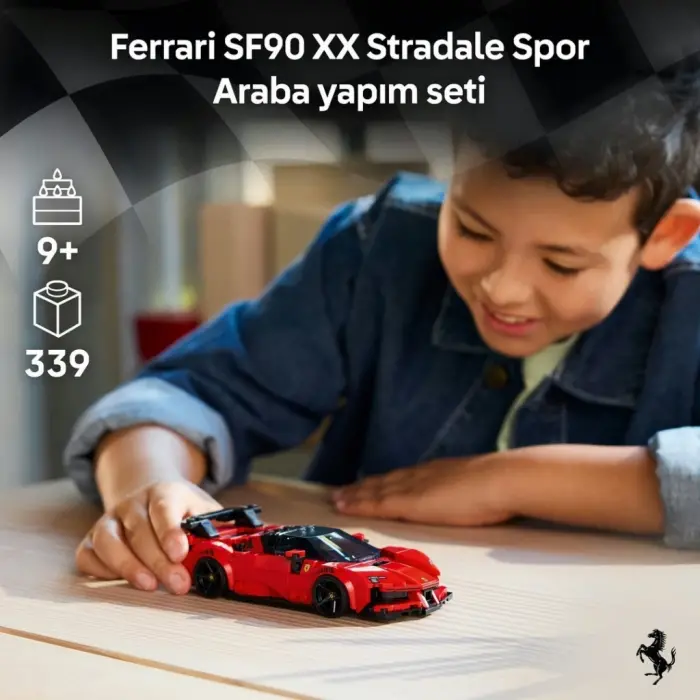 Speed Champions Ferrari SF90 XX Stradale Spor Araba 77254