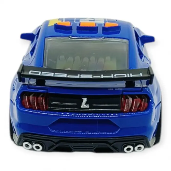 Spor Araba GT-500 Sürtmeli Işıklı Sesli Lacivert Plastik 18cm - 1 ADET