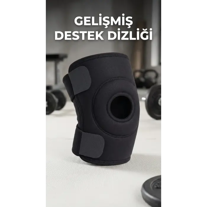 Sporcu Diz Korsesi Çapraz Bağ Destekli Termojel Hediyeli