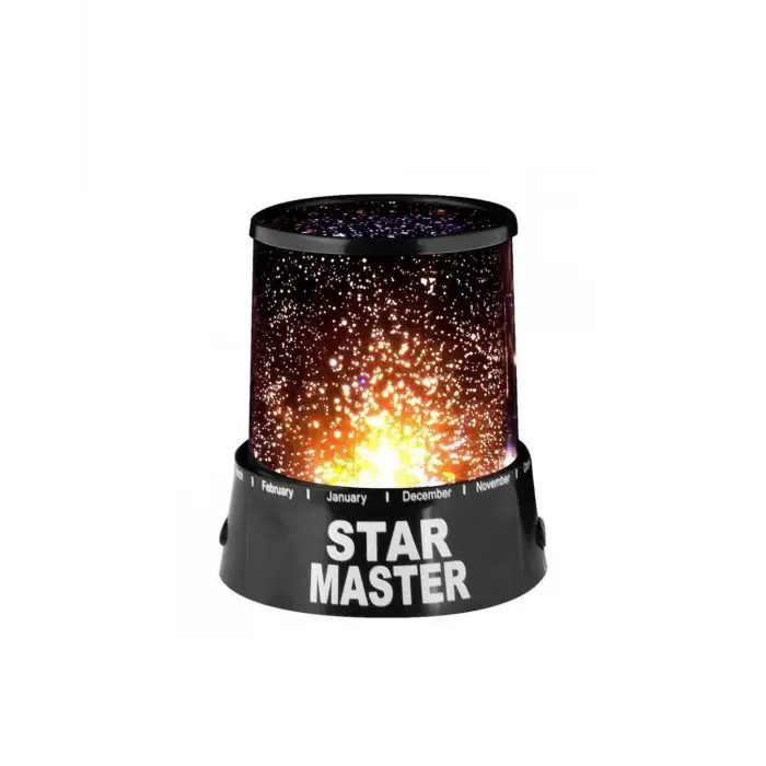 Star Projektör Gece Lambası Tavana Yıldız Yansıtan LED Işık