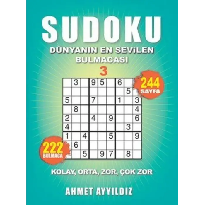 Sudoku Dünyanın En  Bulmacası 3