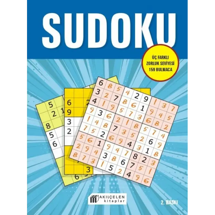 Sudoku – Üç Farklı Zorluk Seviyesi 147 Bulmaca