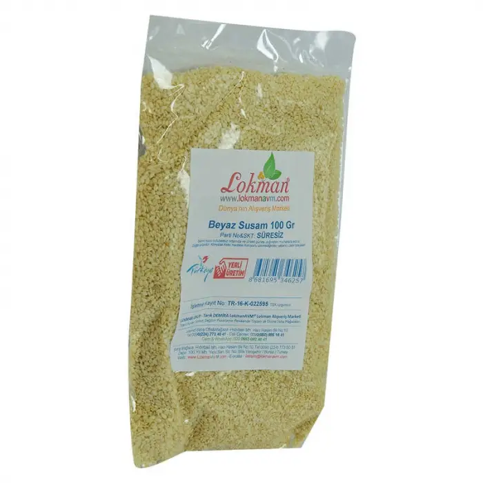 Susam Beyaz 100 Gr Paket