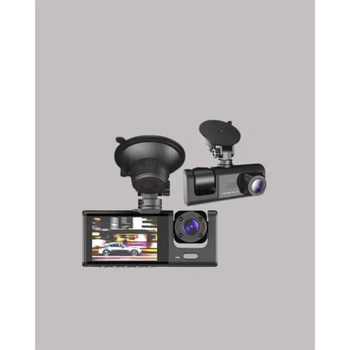 TA-01 1080P Ön 720P Arka ve İç Kamera Sistemli DVR