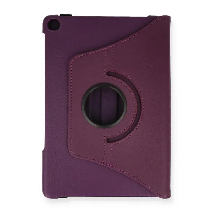 Tab M10 Tb328fu Kılıf 360 Tablet Deri Kılıf - Mürdüm