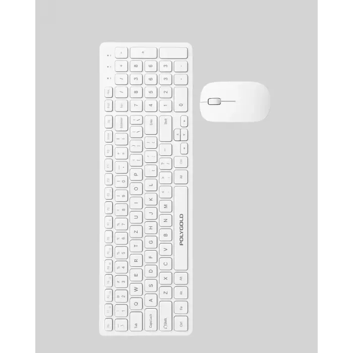 Tam Boy Kablosuz Klavye Mouse Seti - Gelişmiş Bağlantı ve Sessiz Performans
