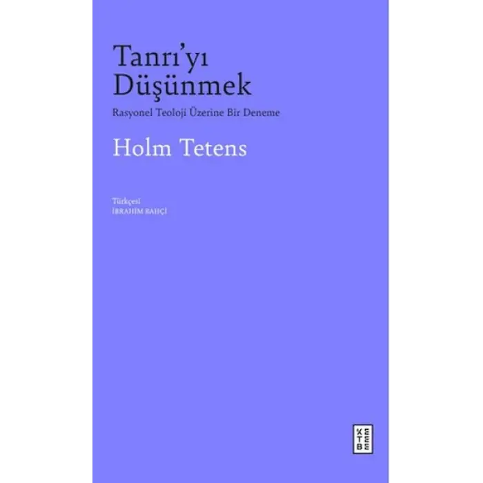 Tanrıyı Düşünmek
