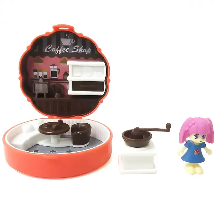 Taşınabilir Dollhouse Mini Figür Sürpriz Paket - 1 Adet Fiyatıdır