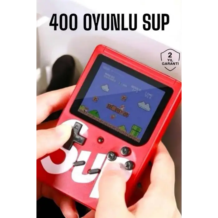 Taşınabilir El Atarisi SUP 400 Oyunlu Mini Oyun Konsolu