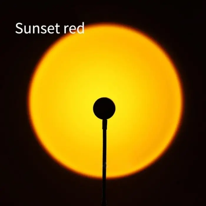 Taşınabilir USB Sunset Gün Batımı Ambiyans Işığı Lamba