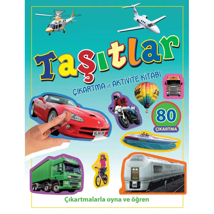 Taşıtlar - Çıkartma ve Aktivite Kitabı
