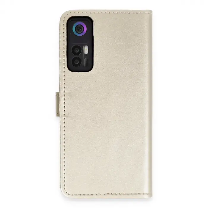 Tcl 30 Kılıf Trend S Plus Kapaklı Kılıf - Gold